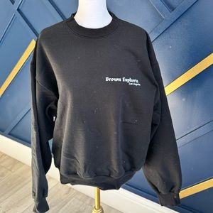 Brown Euphoria 🤎 wide sleeve crewneck